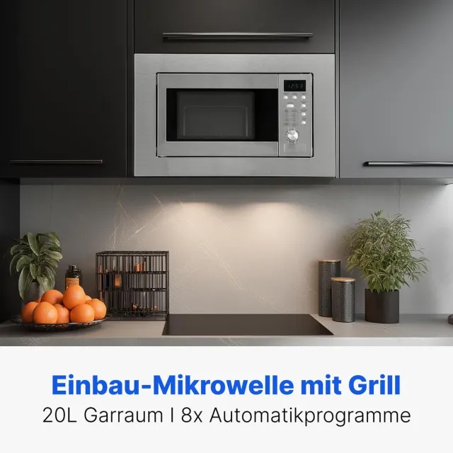 Bomann Microonde incasso MWG 2215 EB Forno a microonde 20 L