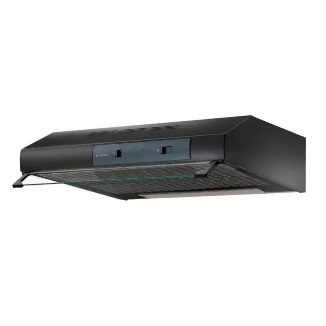 Faber Cappa cucina sottopensile TCH04 BK16A 741 Cappa Aspirante 60 cm Sottopensile da Cucina ad Incasso, Aspirante Esterna o in Ricircolo con il Filtro Cappe Faber a Carboni Attivi Classe Energetica D]
