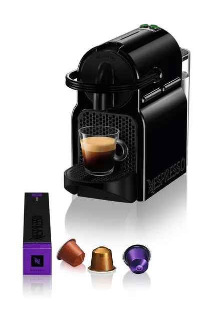 Nespresso Macchina caffè EN80.B Inissia Macchina per Caffè Espresso, Black