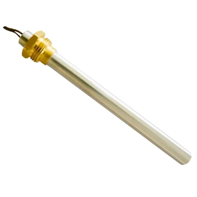 Easyricambi Stufa a legna 350W Candeletta Accensione Stufa Pellet , Diametro 12,5mm e Lunghezza sottobattuta 160mm (Lunghezza Totale 170 mm) Filettatura 3/8" Gas, Ricambio per Modelli: P