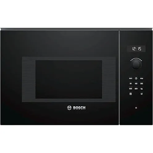Bosch Microonde incasso Bfl524ms0 Serie 6 Eingebaut SolO-Mikrowelle 20l 800w Schwarz - Edelstahl Mik