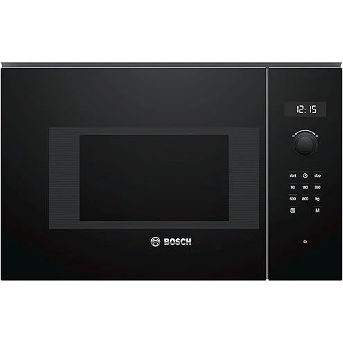 Bosch Microonde incasso Bfl524ms0 Serie 6 Eingebaut SolO-Mikrowelle 20l 800w Schwarz - Edelstahl Mik