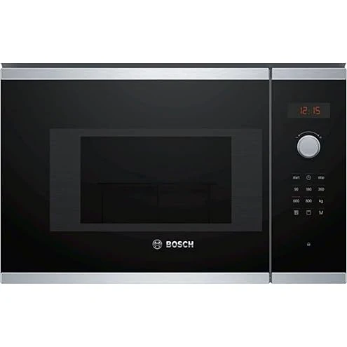 Bosch Microonde incasso Bfl524ms0 Serie 6 Eingebaut SolO-Mikrowelle 20l 800w Schwarz - Edelstahl Mik