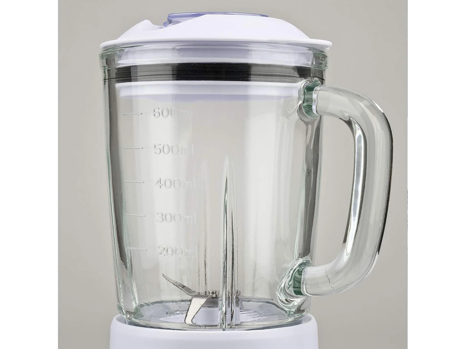 Girmi Frullatore FR23 Frullatore Elettrico, 300W, Bicchiere in Vetro, 2 Velocità, 4 Lame in Acciaio