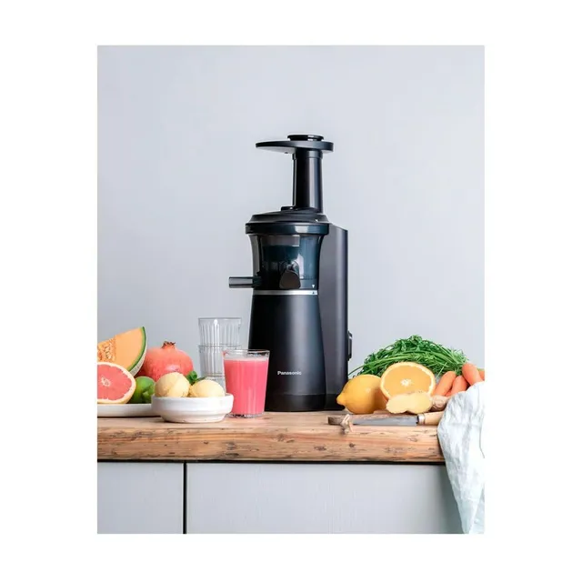 Panasonic Estrattore di succo MJ-L501KXE Slow Juicer , Estrattore Elettrico per Frutta e Verdura, 15