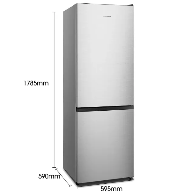 Hisense Frigorifero french door RB372N4AC2 Frigorifero Combinato A Libera Installazione, Total No Fr