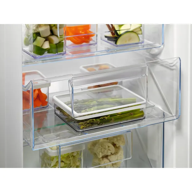 Electrolux Congelatore LUB3AE88S Congelatore Verticale da Incasso, Serie 600 LowFrost, Altezza 87,3 