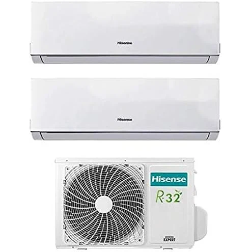 Hisense Climatizzatore a cassetta 7000+9000 Climatizzatore New Comfort dual split btu inverter 2AMW3