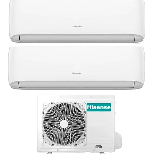 Hisense Climatizzatore a cassetta 9000+9000 Climatizzatore New Comfort dual split btu inverter 2AMW3