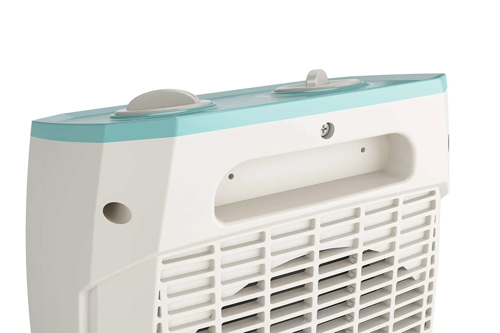 Olimpia Stufa elettrica 99292 Splendid Caldo Pop A Termoventilatore 2000 W, Aquamarina, 21 x 14.3 x