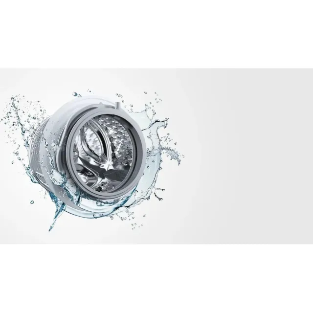 Hisense Lavatrice slim WFQP701219VM Lavatrice, classe A, 7 kg, 1200 giri/min, altezza 84,5 cm x larg
