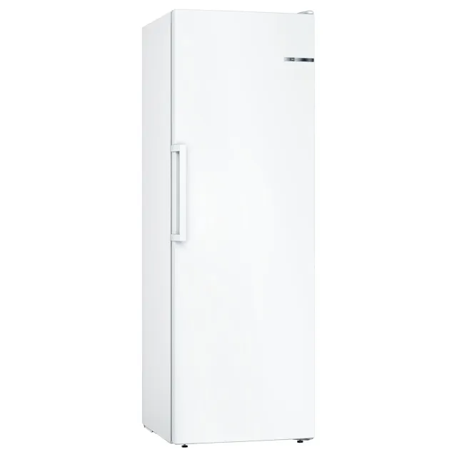 Bosch Congelatore GSN33VWEP Serie 4, Congelatore monoporta da libera installazione, NoFrost, Cassetto BigBox, Tecnologia Inverter Intelligente, 176 x 60 cm, Bianco