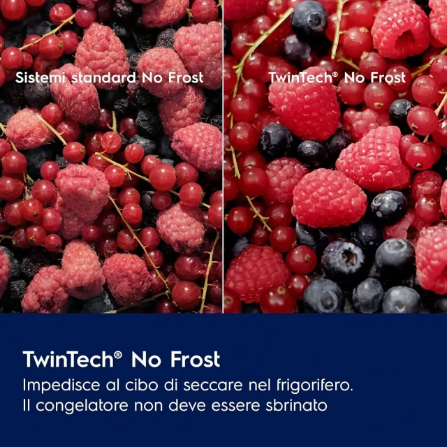 Electrolux Frigorifero incasso sottobase ENT6TE18S Frigocongelatore a Incasso Combinato TwinTech Tot