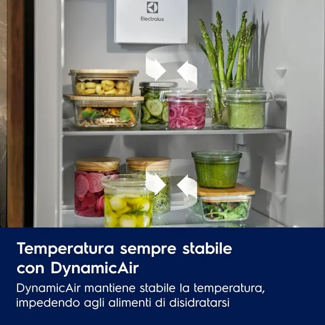 Electrolux Frigorifero incasso sottobase ENT6TE18S Frigocongelatore a Incasso Combinato TwinTech Tot