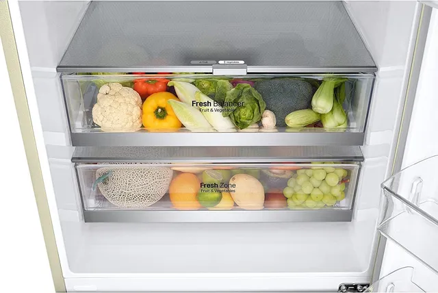 LG Frigorifero side by side GBB567SECMN Frigorifero Combinato Total No Frost, 462L, Larghezza 70cm, 