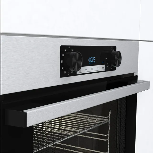 Hisense Forno incasso BI62216AX Forno da Incasso Multifunzione 77 L, Termoventilato, 11 Funzioni di 