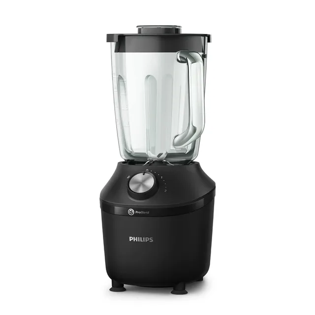 Philips Frullatore 3000 Serie Frullatore – Bicchiere in Vetro Resistente da 2L, Tecnologia ProBlend,