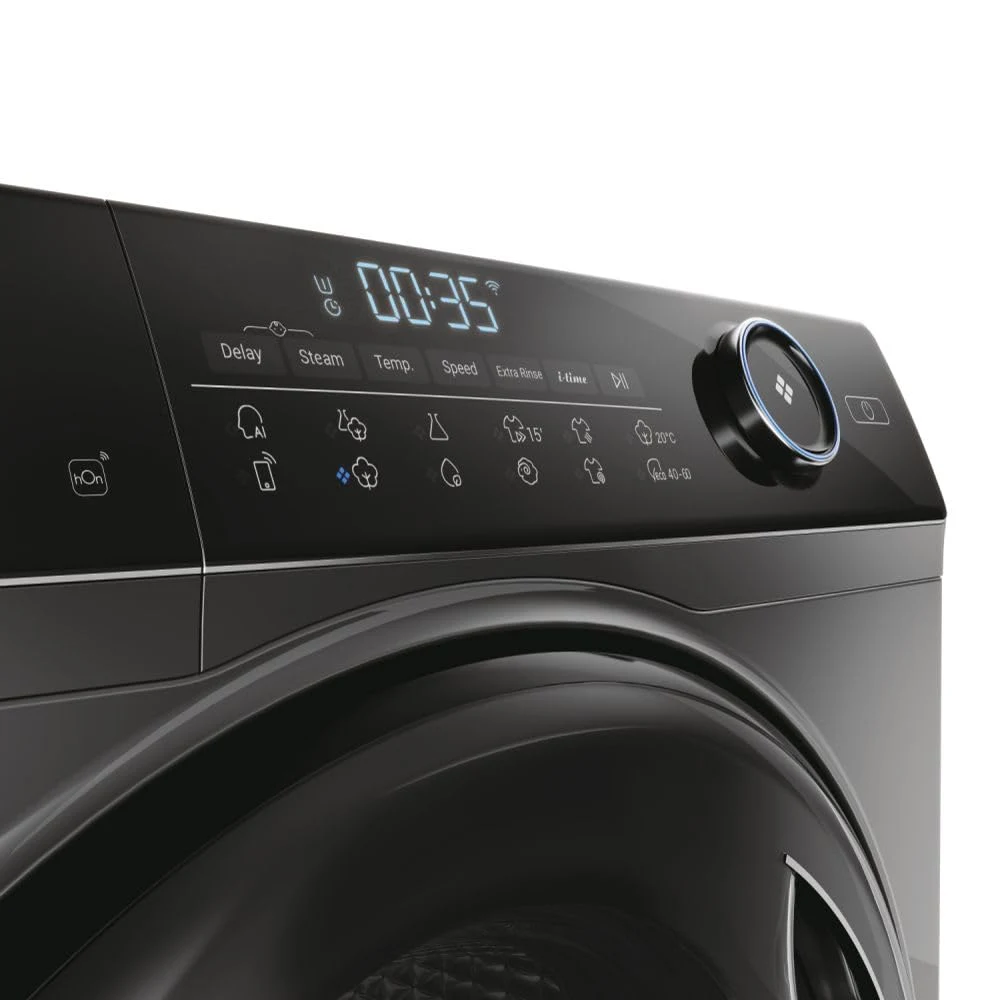 Haier Lavasciuga HW80-B14959S8U1S I-Pro Series 5 - Lavatrice 8 Kg, 1400 giri, Inverter, Classe energ