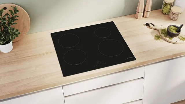 Bosch Piano cottura misto PUE611BB5J Serie 4, Piano cottura a induzione, PowerBoost accelera il proc