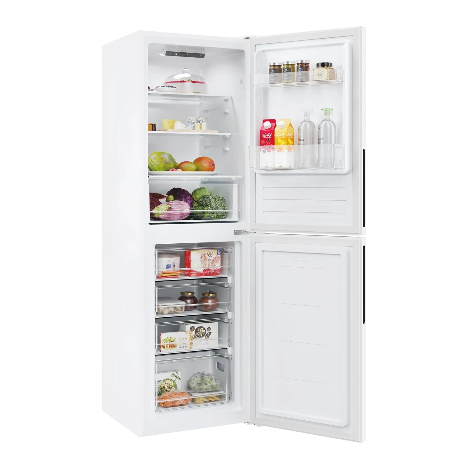 Candy Frigorifero side by side 260 L (186 City Combi Frigorifero Combinato Frigo + 74 Freezer), Low