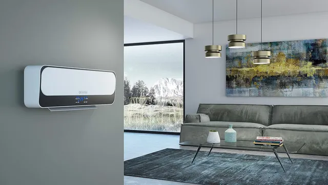 Olimpia Stufa elettrica 99261 Splendid Caldo Up T WiFi - Termoventilatore Ceramico a Parete con Tele