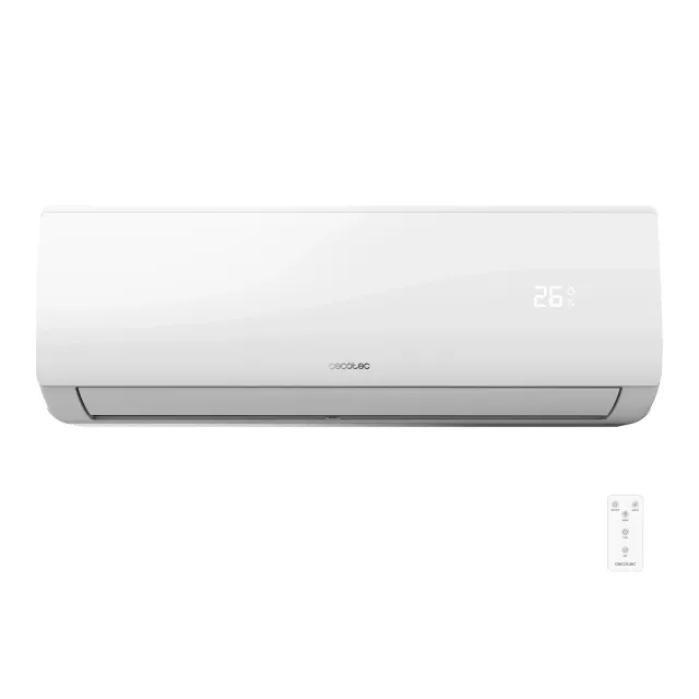 Cecotec Climatizzatore canalizzato 9000 Aria Condizionata Split AirClima Smartfresh. 9000 BTU, Motore DC, Pompa di Calore, Telecomando, Display LED, Sistema Inverter, 5 Modalità, 8 Velocità, Copertura