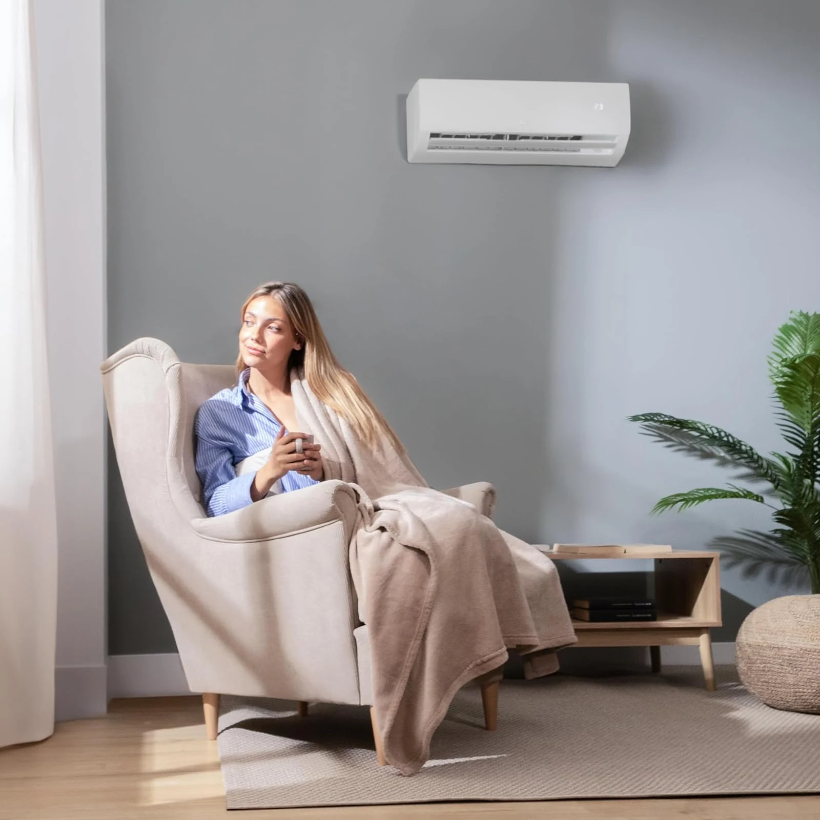 Cecotec Climatizzatore canalizzato 9000 Aria Condizionata Split AirClima Smartfresh. 9000 BTU, Motor