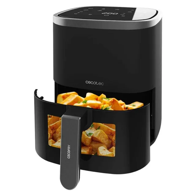 Cecotec Deumidificatore 80-200ºc Friggitrice ad Aria Cecofry Fantastik Window 4000. Air Fryer Air Fr