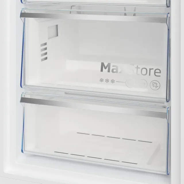 Beko Congelatore B5RMFNE314W Congelatore Verticale, Classe E, NO FROST, Inverter, Bianco, volume net