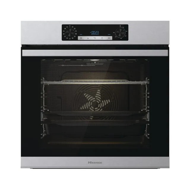 Hisense Forno incasso O65226AXS Forno Elettrico da Incasso Multifunzione con Vapore, Cavità 77 litri