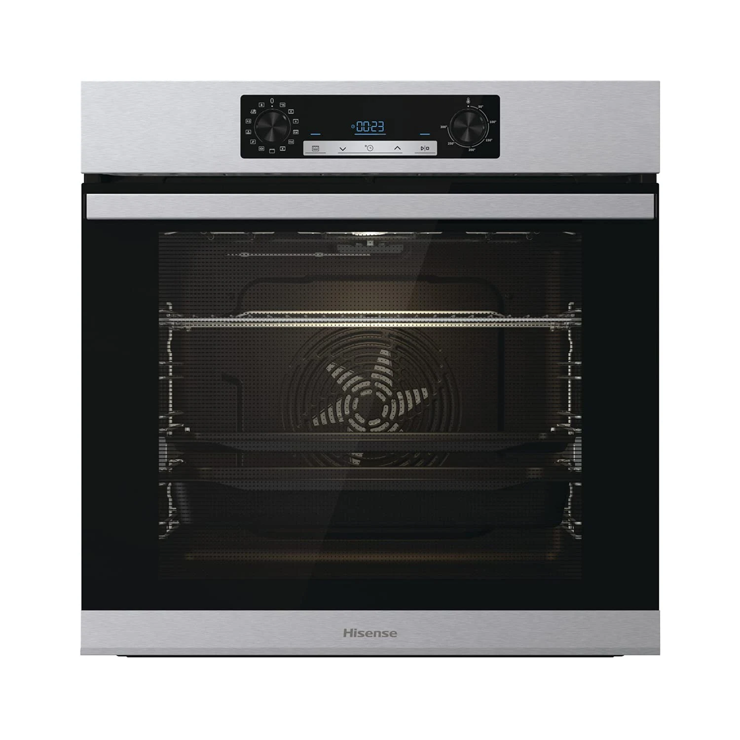 Hisense Forno incasso O65226AXS Forno Elettrico da Incasso Multifunzione con Vapore, Cavità 77 litri