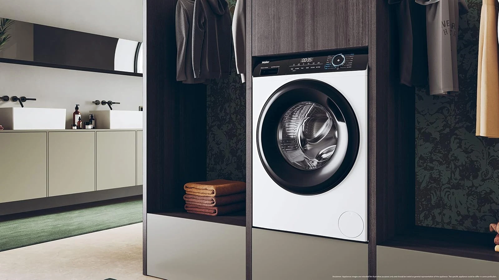 Haier Lavatrice carica alto HW90-B14939 I-Pro Serie 3 Lavatrice 9 Kg, Libera Installazione, Carica F