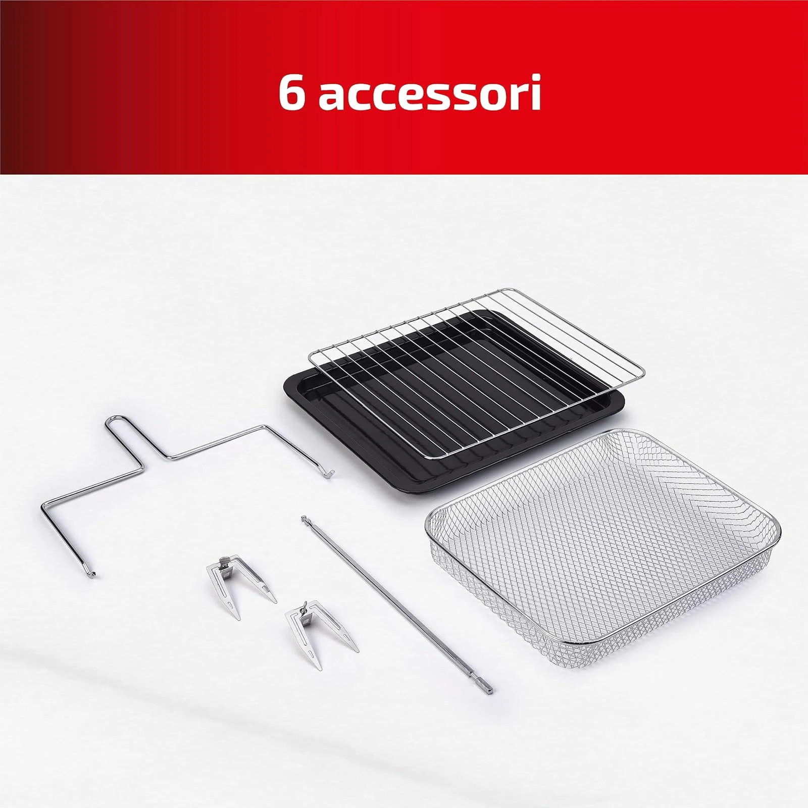 Ufesa Frullatore 230ºC Magnum Friggitrice ad Aria XXL, Air Fryer da 23 L, Doppia Resistenza, 8 Progr
