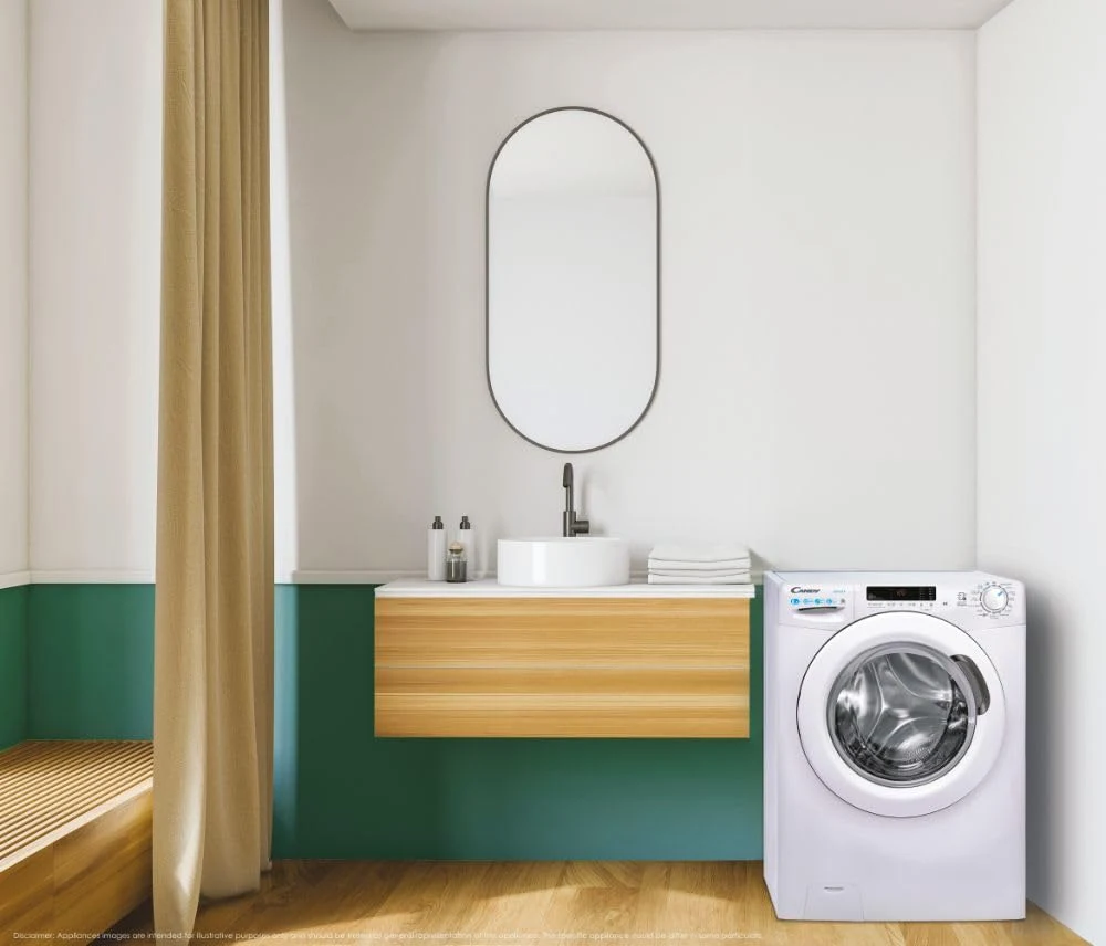 Candy Lavasciuga CSWS4852DW3/1-11 Smart , Lavasciuga a carica frontale, 8+5 KG, Classe D, 1400 giri,