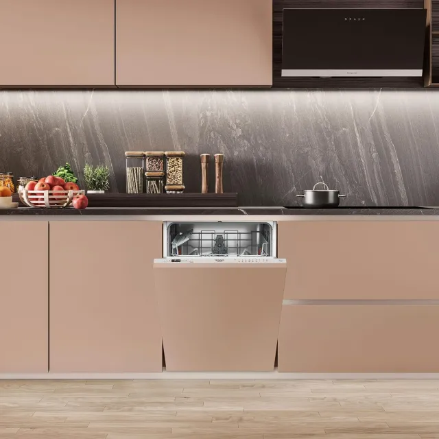 Hotpoint Lavastoviglie H2I HUD526 AS ARISTON - Lavastoviglie da Incasso 14 Coperti, 5 Programmi - Ce
