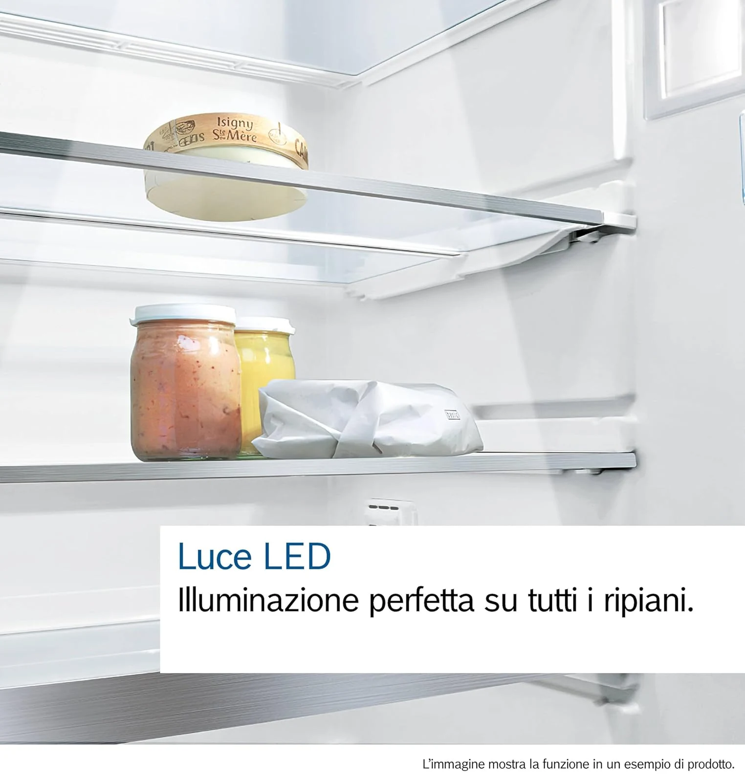 Bosch Frigorifero incasso combinato KIV865SE0 Serie 2, Frigorifero combinato integrabile, Low Frost,