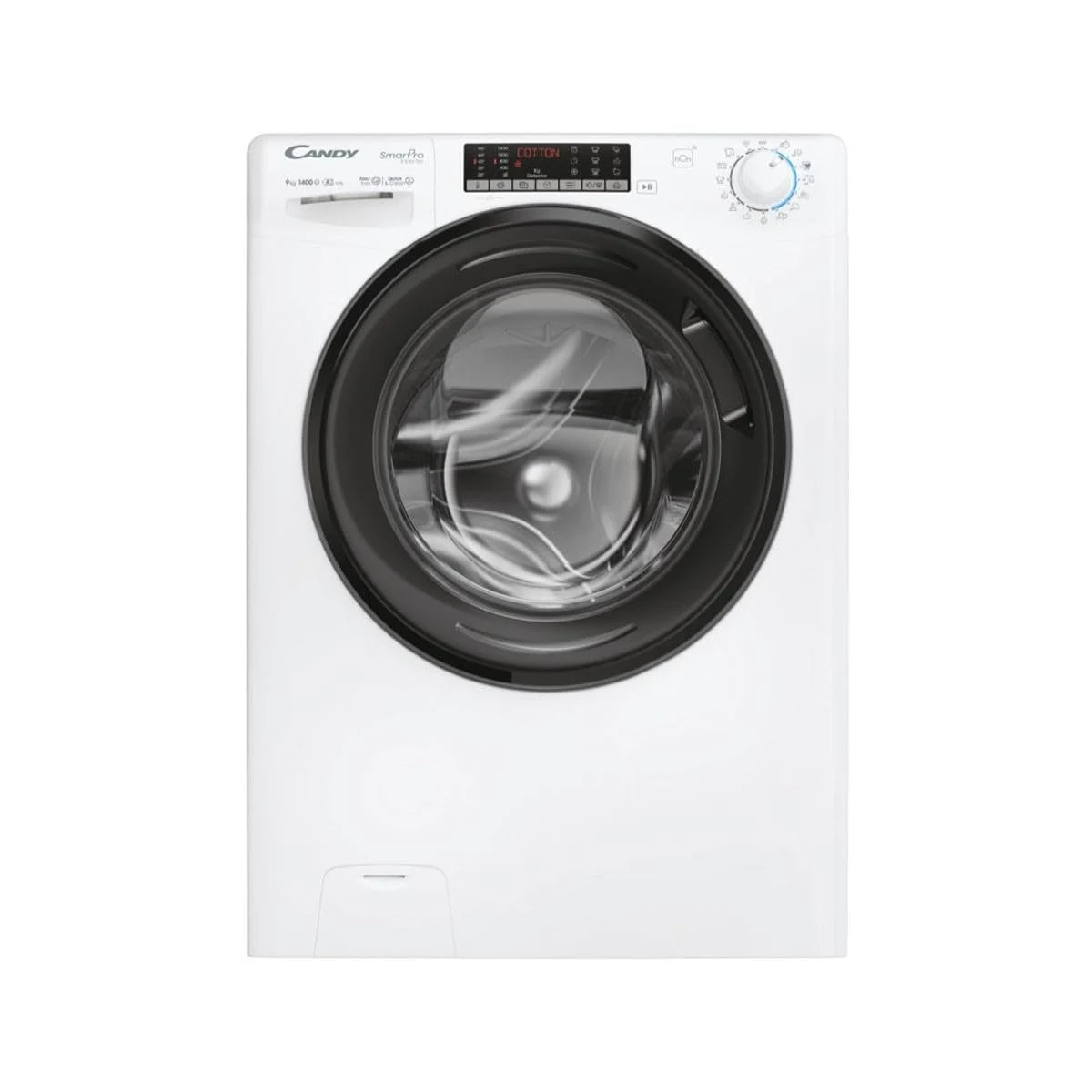 Candy Lavatrice slim CSO 496TWMB6/1-S Lavatrice da 9 Kg, Carica Frontale, 1400 giri, Inverter, Classe energetica A