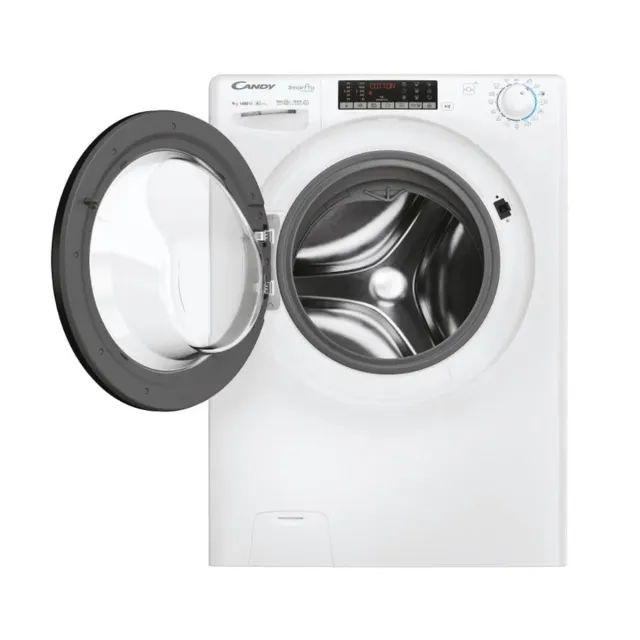 Candy Lavatrice slim CSO 496TWMB6/1-S Lavatrice da 9 Kg, Carica Frontale, 1400 giri, Inverter, Class