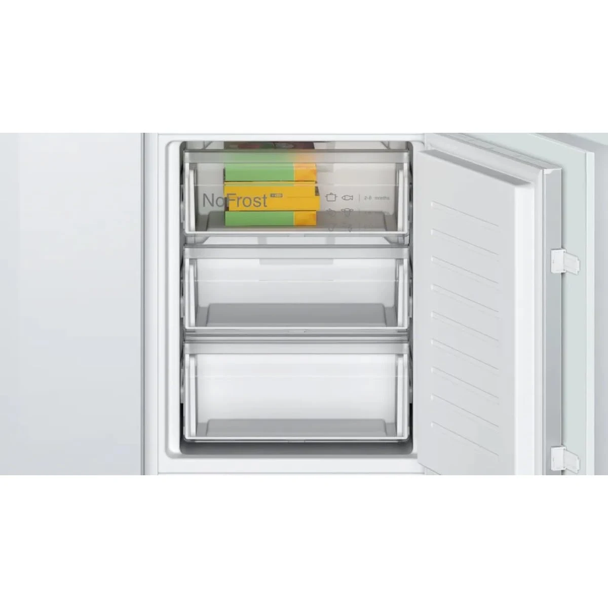Bosch Frigorifero incasso monoporta KIN86NSE0 Frigorifero combinato, Installazione Incasso, 260 litr