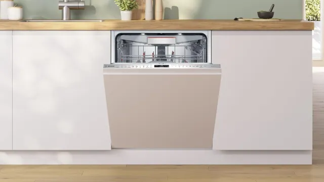 Bosch Lavastoviglie incasso compatta SMV8YCX02E Serie 8, Lavastoviglie da incasso a scomparsa totale