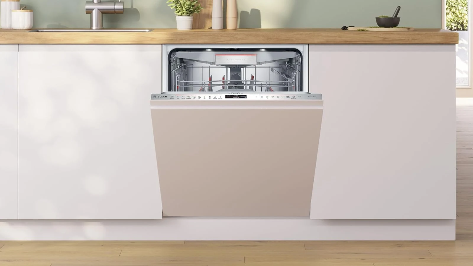 Bosch Lavastoviglie incasso compatta SMV8YCX02E Serie 8, Lavastoviglie da incasso a scomparsa totale