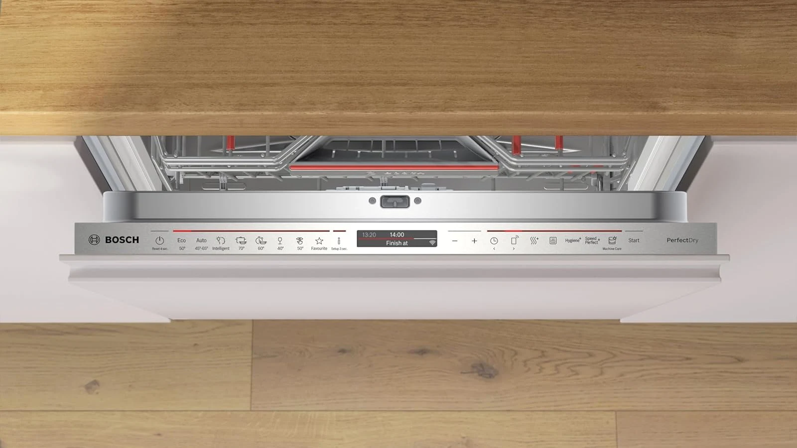 Bosch Lavastoviglie incasso compatta SMV8YCX02E Serie 8, Lavastoviglie da incasso a scomparsa totale