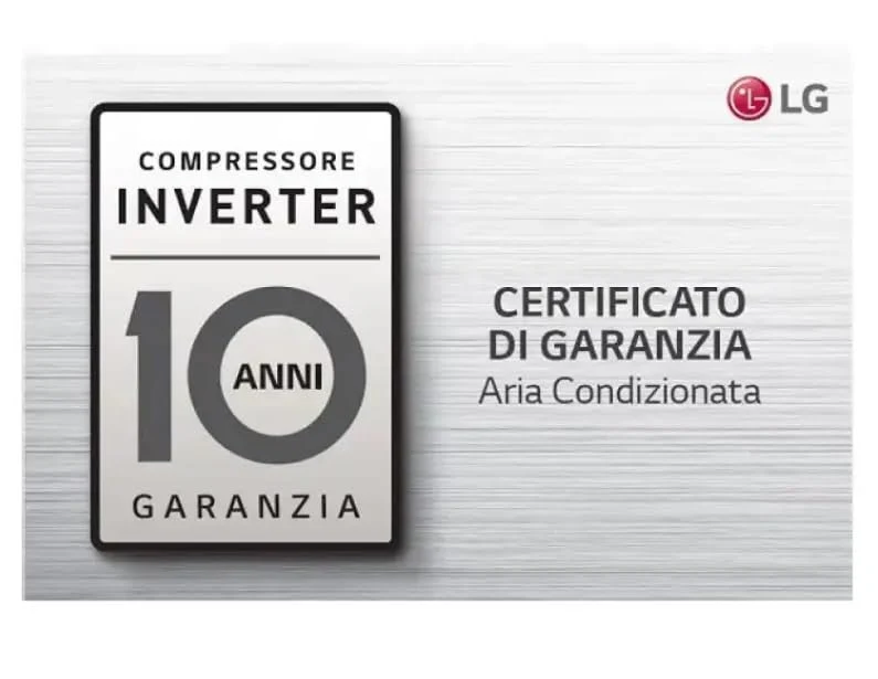 LG Climatizzatore canalizzato 9000 Climatizzatore mono split Libero da btu inverter in R32 in A++