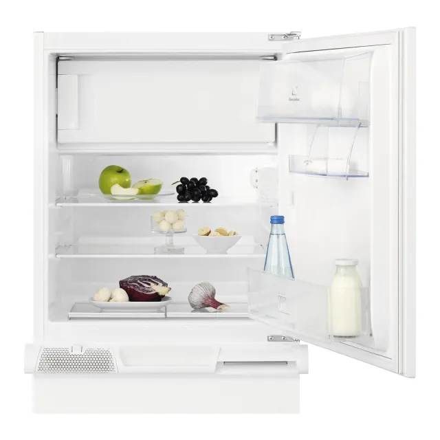 Electrolux Frigorifero incasso combinato ESB2AE82S Frigorifero Combinato da Incasso con Congelatore, Serie 600, Capacità Totale 107 L, Sbrinamento Automatico, Controllo Preciso della Temperatura, Silenzioso 39 d