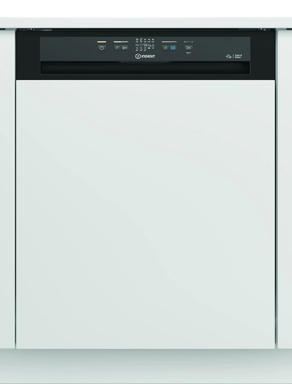Indesit Lavastoviglie integrata totale I3B L634 B LAVASTOVIGLIE 2024 SEMI INCASSO NO PANNELLO SCOMPARSA PARZIALE 14 COPERTI CLASSE D NERO