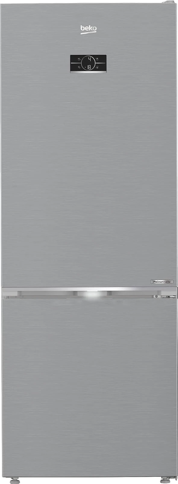 Beko Frigorifero combinato B5RCNE565HXP Frigorifero Combinato No Frost, 490 Litri, Inox, Classe Energetica D