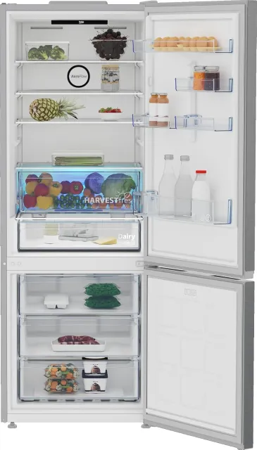 Beko Frigorifero combinato B5RCNE565HXP Frigorifero Combinato No Frost, 490 Litri, Inox, Classe Ener