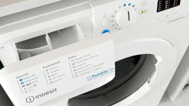 Indesit Lavatrice carica frontale BWA 81496X WV IT – Lavatrice 8 Kg, Carica Frontale, Libera Install