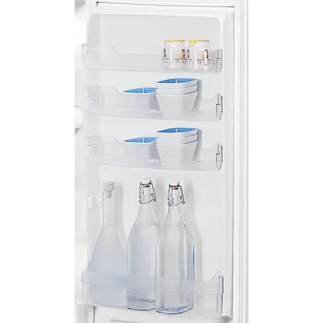 Indesit Frigorifero incasso monoporta 12 A1 D/I 2 S - Frigorifero da Incasso 209L, 5 Ripiani Vetro, 