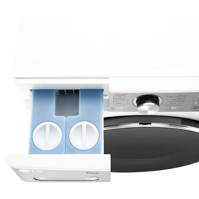LG Lavasciuga carica alto D4R9513TPWC AI DD Lavasciuga 13/7kg, Serie R9, Classe D, Lavatrice Asciuga